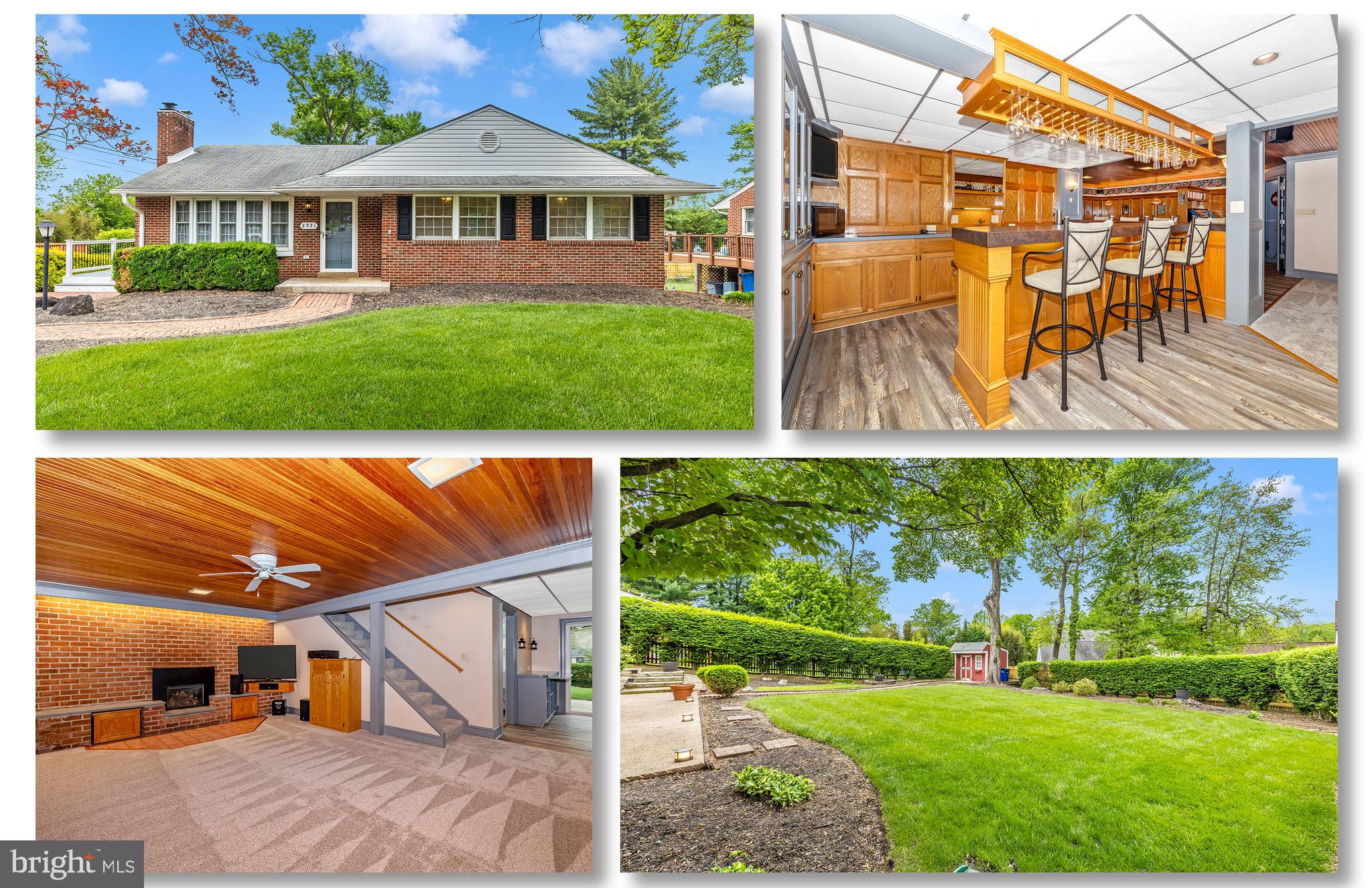 Charming all-brick Rancher with an entertainer’s dream Lower Level! Welcome to this beautiful 4-bedrooms, 2.5-baths ranch-style home, blending timeless charm with some modern updates and thoughtfully crafted custom features, all in a truly unbeatable location, with no HOA.
Step inside to a spacious living room featuring a cozy brick wood-burning fireplace—perfect for relaxing evenings at home. Brand new carpet installed in the Upper Level Bedrooms, and Lower Level Family Room. Freshly painted neutral in several rooms on the Main Level. The fully finished Lower Level is an entertainer’s delight, showcasing a custom-built full bar complete with L-shaped bar countertop, appliances including a Kegerator, two custom dining booths, and built-ins throughout for additional storage including a buffet with a pull-out serving counter—perfect for hosting gatherings of any size.
Venture outside to find a brand-new composite side entry deck, a concrete patio in the backyard for outdoor lounging or dining, and mature landscaping situated in a fenced backyard. A brick walkway leads to the shed with electric that offers ideal space for hobbies or extra storage.
This home is ideally situated just steps from Walnut Hill Shopping Center with shops, dining, and everyday conveniences at your fingertips. Commuters will love the easy access to I-270 and the nearby Shady Grove Metro Station, putting Washington D.C., Rockville, and Bethesda just a short ride away. Multiple bus routes are also within walking distance, offering flexible transit options.
Don't miss this unique blend of classic charm, thoughtful updates, and unbeatable convenience!