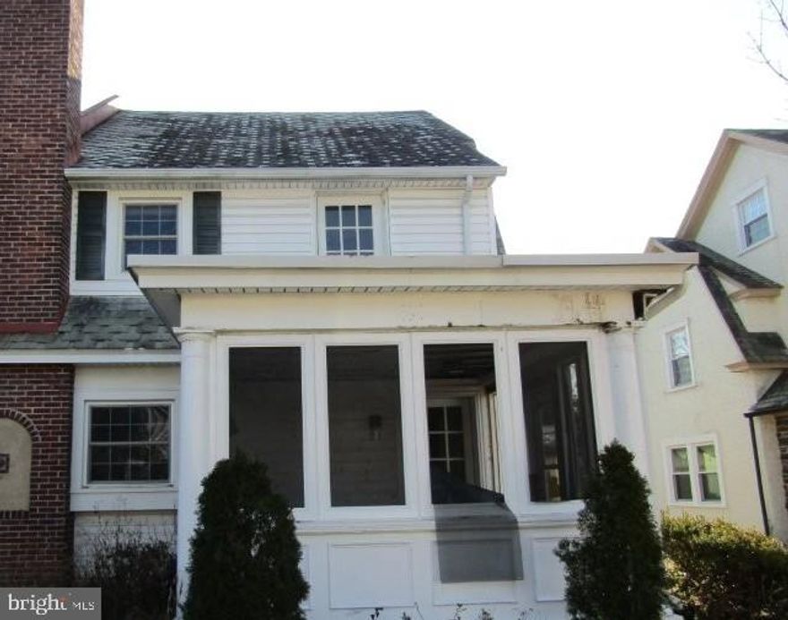 Welcome to your next home! Large twin in Gladstone Manor. Property partially renovated with most of the big ticket items already done. 
This property features an covered front screened porch, large living room with hardwood flooring and  built in fireplace. Updated kitchen with waterfall countertops. First floor powder room. 
Second floor features 3 corner bedrooms and a full bathroom.  Third floor is another bedroom and full bathroom. Full walkout basement, unfinished.  Detached garage and rear yard. 
 Come check this out before it's gone.  This beautiful neighborhood is convenient to everything; shops, transportation, parks, restaurants. Come be a part of Lansdownes future. 

A viewing release must be signed and returned to our office before showing this property.