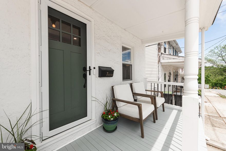 If your search includes a quaint beautiful 2.5 story Twin Home in Amazing Phoenixville Borough within walking distance to fantastic restaurants, shops & events with Central Air and completely renovated, you have found your home!  This beautifully updated 3-bedroom, 1-bath twin offers the perfect blend of historic charm and modern upgrades — all within walking distance to shops, restaurants, parks, the library, and the theater! Step into a bright and airy living space featuring hardwood floors, a dining area, and a stylish shiplap accent wall. The fully renovated kitchen is a showstopper with crisp white cabinetry, quartz countertops, tile flooring, vaulted ceiling, and a full-glass door that opens to a spacious Trex deck and fully fenced backyard — so relaxing!  Upstairs, you'll find two comfortable bedrooms and a gorgeous, renovated full bath, plus a third bedroom tucked away on the third floor.  Many highlights in this great home including new windows, Central air, gas cooking & gas heat, new roof & updated electrical & plumbing as well as stunning updated kitchen & bath This move-in ready home combines modern comfort with small-town charm — all just steps from the best of Phoenixville! Spend your weekends visiting the shops and restaurants, take in a movie at the Colonial Theater, spend some time at the numerous parks, kayak on the canal, take a walk or bike ride on the SRT or relax in our local bookstore and library.  This is THE one!