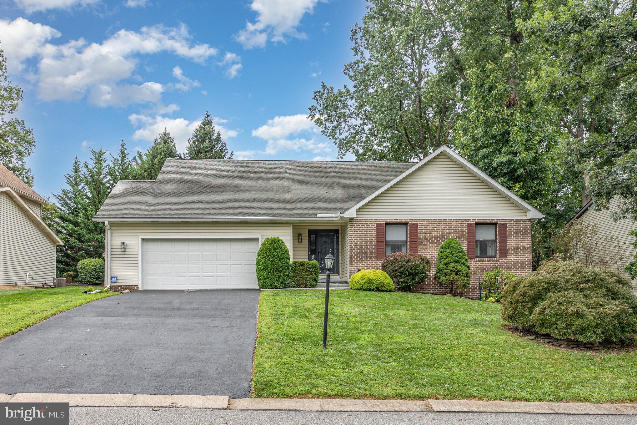 Welcome to 6 Amanda Ave, a beautifully maintained ranch style home in South Western School District! From the moment you step into the stunning foyer, your eyes are drawn straight to the inviting living room with its cozy fireplace, hardwood floors, and large windows that fill the space with natural light. The modern kitchen features crisp white cabinetry, wood accents, and a functional island, perfect for meal prep or casual dining. This home offers 3 spacious bedrooms and 2 full baths, with a finished upper-level family room that’s perfect for movie nights, a playroom, or extra guest space. The lower level provides a dedicated office, giving you the flexibility to work from home with ease. Outside, enjoy peaceful evenings on the large deck overlooking the backyard, complete with a storage shed for all your tools and toys. A 2-car attached garage adds even more convenience. Located just minutes from shopping, dining, and commuter routes, this home combines comfort, functionality, and an unbeatable location. Don’t miss your chance to own this gem—schedule your showing today and fall in love with everything 6 Amanda Ave has to offer!