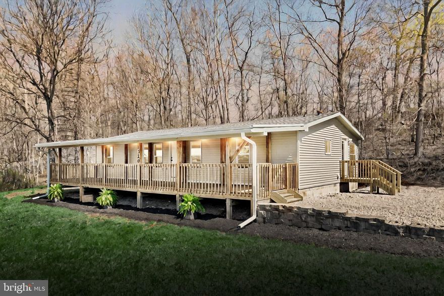 Charming Renovated 3 Bed, 2 Bath Ranch in Serene Rural Setting. Welcome to your peaceful countryside retreat! This beautifully renovated one-floor home features spacious bedrooms modern bathrooms, and fully updated kitchen with contemporary finishes and stainless steel appliances, offering the perfect blend of comfort and style. Enjoy the convenience of single-level living with brand-new luxury lank flooring and fresh paint throughout, new roof and siding, ensuring low-maintenance and peace of mind for years to come. Step outside onto the large covered front porch, ideal for morning coffee, evening sunsets, or simply soaking in the tranquil surroundings. Whether you're looking to escape the hustle and bustle or seeking a quiet place to call home, this property offers the best of rural living with all the modern upgrades.