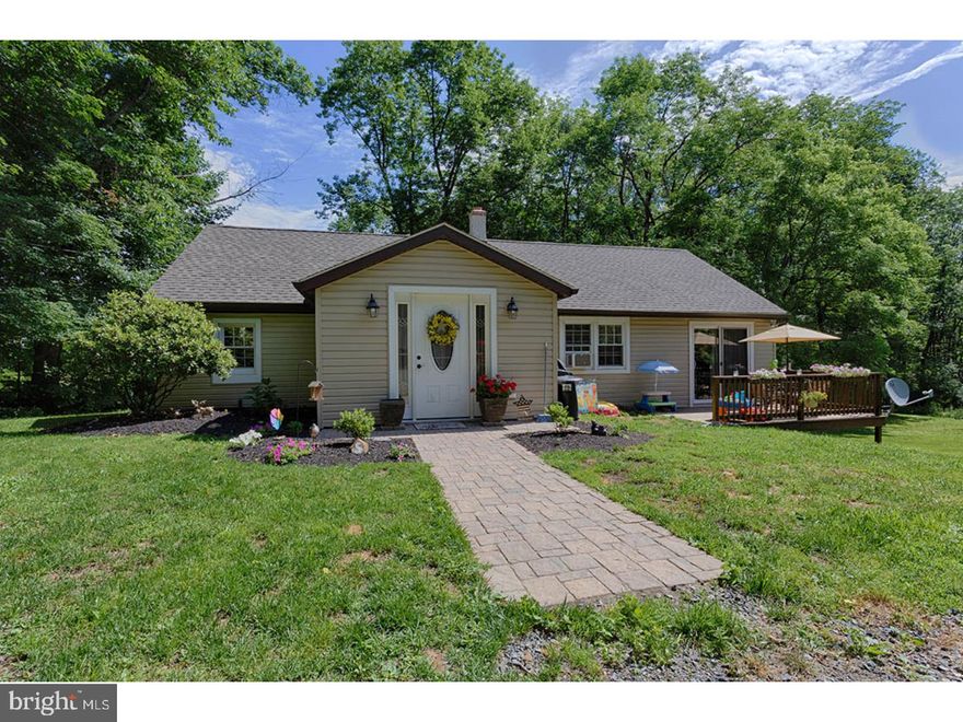 Sensational 3 bed 1 bath rancher located in the Bechtelsville area, Boyertown School District. Situated on a great 1.56 acre lot, the home offers some peace and quiet yet is conveniently located. The interior is modern and features a very nice kitchen with all the updates a buyer would expect with a separate dining area. The main floor also offers a spacious living room with fireplace, a main floor master bedroom and bath and the second bedroom. The second floor has the roomy third bedroom. The exterior is no less impressive with an awesome 999 sq. ft. detached 2 car garage that is perfect for the car enthusiast. The home offers a newer roof and windows and is generally maintenance free. The yard is extra large and perfect for entertaining. This home really does offer a low overall cost of ownership with very reasonable utility costs and low, low taxes. Set up your personal showing today.