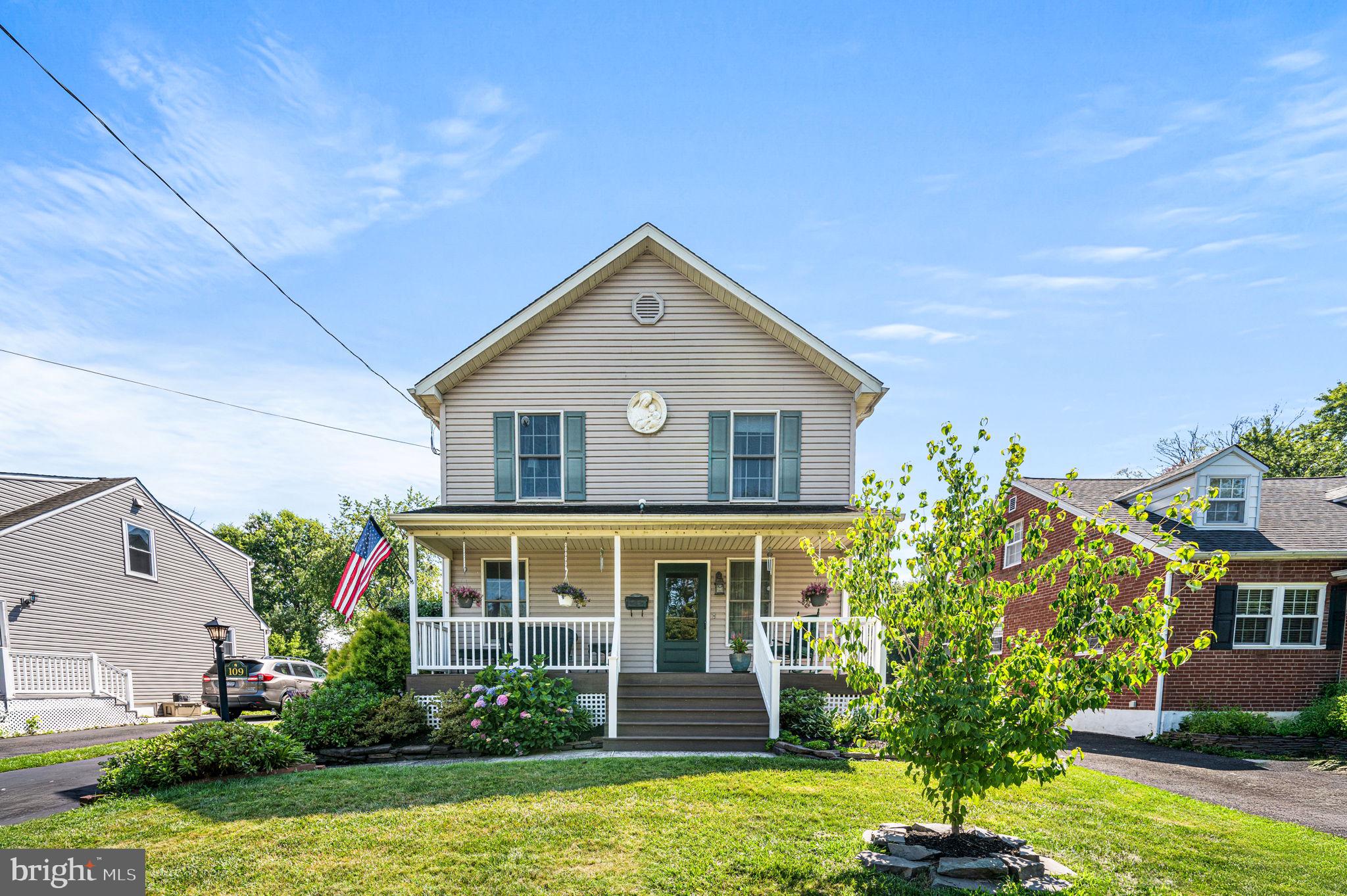 Here is an incredible opportunity to move into a spacious, well maintained, move-in ready house in the sought after Hatboro-Horsham School District. This stunning house includes 5-bedrooms and 3-full-bathrooms and offers the perfect layout for comfortable family living and entertaining. One of the bedrooms and full bathrooms is included on the first floor if that is what’s desired for yourself, in-laws, or guests. The first floor also includes a kitchen, dining room and expansive family room providing a warm, inviting space for gatherings. Furthermore, the laundry room is located on the first floor, making laundry care a much easier task. The second floor is where you can find 4 more bedrooms and 2 bathrooms, including a large primary bedroom with its own bathroom with his and her sinks. Walk-in closets are also a feature of this house. One can also enjoy a beautifully tiled finished basement ideal for watching the big game or movie night, along with a game room to entertain. The basement also contains an ideal area for a workshop and added storage. HVAC system (October, 2024) 2 gas fireplaces.
On top of all this, 109 Loller includes a large backyard perfect for entertaining, with plenty of room for play, parties, or future outdoor upgrades. A must-see for buyers seeking space, flexibility, and value!