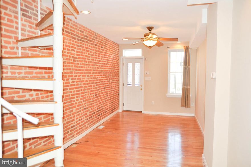 Perfect Canton home for the 1st time home buyer or someone looking to live with a roommate. This house has it all: hardwood floors, exposed brick, stainless steel appliances, open floor plan, private deck off the master bedroom and only 3 blocks from Canton Square!!! Bring all offers.