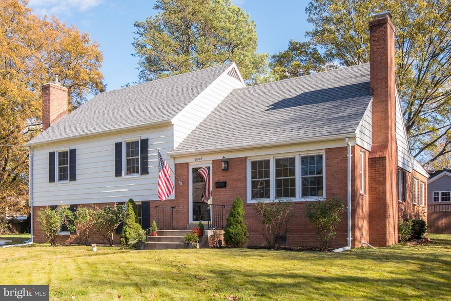 Warm & beautiful w/one of the largest floor plans in coveted Waynewood. Freshly painted & many updates incl. roof, windows, granite counters, ceiling fans and more!  Gorgeous hardwood floors on main/upper levels.  Bright, heated sunroom.  HUGE 4th bdrm! Walk up, floored attic w/loads of storage! Expansive family rm w/ gas fireplace. Bonus rm could be office or 5th bdrm. Walk to schools, metro bus.