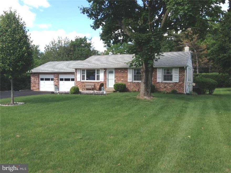 Well maintained solid brick ranch on quiet street in East Bradford Township. Energy efficient with new cast iron wood stove heating much of the house, new windows, exterior doors,  a 25,000 BTU gas fireplace heater in living room, and a whole house attic fan all mean monthly savings.  Charming screened in porch with white washed  wood ceiling overlooking half acre private yard and brick patio.  Fun finished lower level perfect for entertaining with cool retro wet bar and rustic built in bookshelves.  Large unfinished  area with outside access perfect for the Weekend Warrior's work shop. New roof and gutters with gutter guards. Hardwood throughout home under carpets. New vinyl soffit and fascia make this home virtually maintenance free. One Year Home Warranty Included
