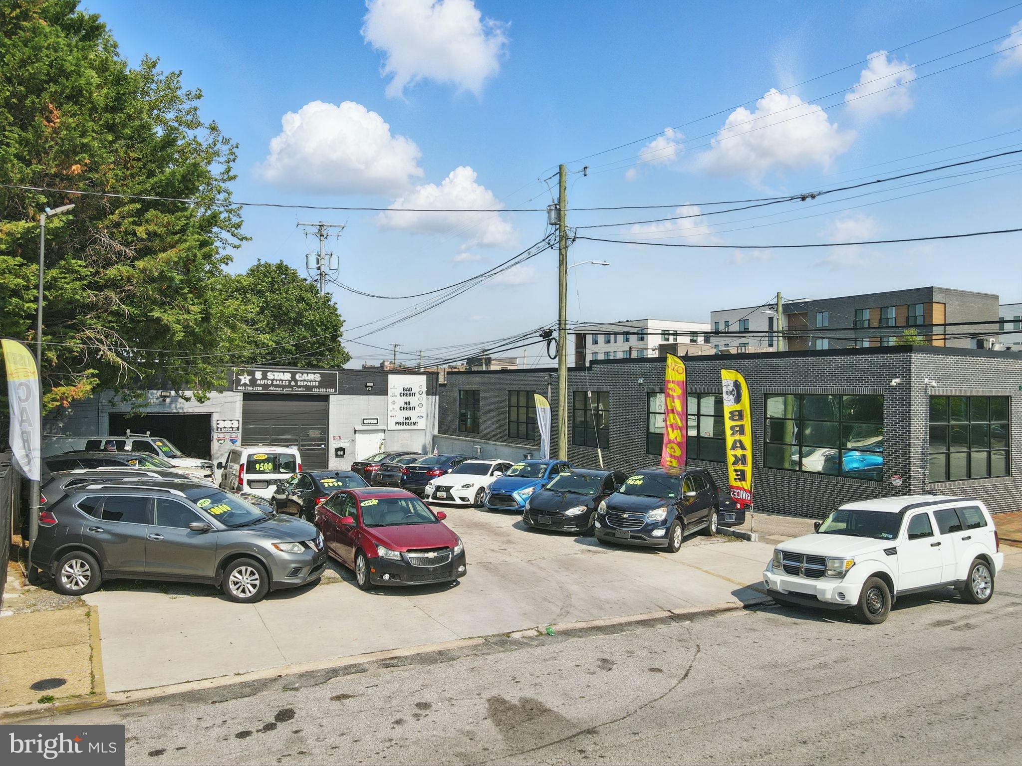 Highlandtown Commercial Property: Established Auto Business for Sale!
Turnkey opportunity! This prime commercial has been in business for over 32 years and is perfectly set up for an auto mechanic shop and car dealership. Boasting excellent visibility and parking for 28 cars, this location is ideal for high customer traffic.
The property features a spacious 2,472sq ft building that includes dedicated office space and a fully equipped repair shop, all situated on a generous 5,635 Sq Ft lot. Even better, the existing business licenses could be transferable to the new owner, allowing for a seamless transition. Whether you're an ambitious entrepreneur looking to take the reins of a reputable auto business or a savvy investor seeking a versatile property for multiple income streams, this is an opportunity not to be missed!