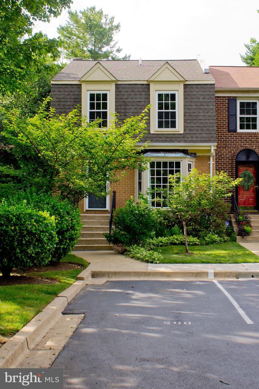 Look no more! Beautiful end unit Townhouse in the most desirable location in Tanglewood. Featuring 3 levels, 4 Bedrooms, 2 full bathrooms, and 2 powder rooms. First floor has hardwood flooring throughout the hallway, kitchen, living room, dining area and bump out. Entire house is freshly painted throughout. Upgrated kitchen features new countertops, stainless steel appliances, and a large bay window allowing tons of natural light to fill the kitchen. Large bedrooms with spacious owners suite. There are bump outs on all 3 levels which add lots of extra space on every floor, especially on the main level that can be used as an office. A large finished basement with a walk out to a patio. In addition this home features a utility room with washer/dryer and exterior entrance. Best location in Tanglewood! This home is within walking distance to the grocery store, restaurants, dentist, hair salon, and much more. It is easy access to Rt. 50 and conveniently located for commutes and visits to surrounding regions.