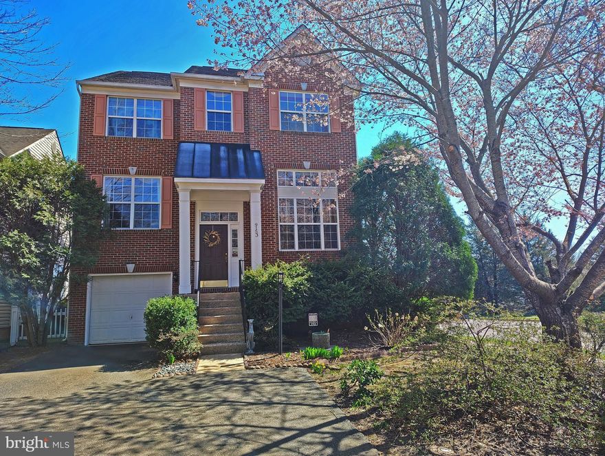 Price IMPROVEMENT!! FREE one year, seller upgraded America's Preferred Home Warranty! Call agent for details. 

Custom, hand-painted, past model, colonial-style, three-level, home on corner lot; includes four beds, two and a half baths, and sizable den in partially finished basement with rear entrance. Park in the garage, or walk through the main level to a bright, open, and recently upgraded home. The separate study/office is accompanied by built-ins, copper hand-painted crown molding and trim, 13+ft ceiling, and an easily accessible half bath. Stop into the formal dining room or sunlit kitchen with newly sealed counters,  custom painted cabinets, geometric backsplash, new faucet and built-in microwave. Step into the newly carpeted living room outfitted with a mantel/gas fireplace and sliding glass doors to enjoy the shaded deck with a green view. Washer and dryer are located off of the kitchen for your convenience. The interior and front facing window panelling have been replaced and repainted. Find the four bedrooms and two bathrooms upstairs decorated with custom wall paper, while the spacious primary bedroom with it's intricate ceiling and mural provides an en-suite with jacuzzi soaking tub, stand-up shower, dual sinks, and new shower fixtures. Three bedrooms or two additional bedrooms and an office are located across the full hall bath furnished with double sinks and a tub-shower. The basement's den room offers a separate work out space, large recreational room, rear exit through sliding glass doors, and garage access. Lennox A/C and furnace is less than 1 year old with a brand new water heater! Additional sewer rough-in located in basement across from den. Completely landscaped and fenced-in backyard with laid gravel and turf. 
Great location! Near Signal Bay Water Park, Signal Hill Park, the Bull Run Occoquan Trail, Blooms Park Trail, Manassas Park, VRE Train Station, and Manassas City Hall. Shops and retail centers at Signal Hill and Manassas Shopping Center!