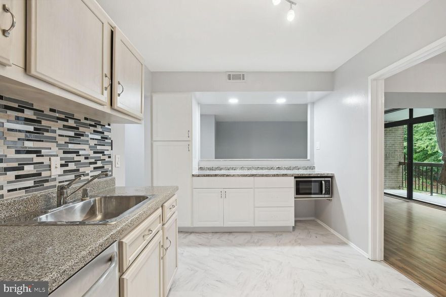 Fully renovated 2BR/1BA 1,112 sq. ft Condo with covered patio that backs to privacy in popular and quiet Bentana Park! ALL UTILITIES INCLUDED In Rent (water, gas, electric). Upon entry to the condo, you are met with extended LVL vinyl plank flooring entry area that leads to living room that is adjacent to exterior enclosed patio space and dining area, also with LVL flooring. Kitchen boasts white kitchen cabinets, large custom pantry for additional storage, stainless appliances, modern pattern backsplash and formica counters.  Wall between kitchen and living area has been removed to provide open concept floorplan. Covered exterior patio offers a peaceful setting for your morning coffee and weekend exterior entertaining space. Condo comes with two large bedrooms with storage closets, both with brand new carpet. Rooms share renovated full bathroom with tile shower/soaking tub combo, new flooring, wall storage and vanity with mirror. Linen closet near bedrooms with additional storage space and full sized side by side washer/dryer area for in unit laundry.  Property is included in Reston Association, so you can enjoy the nearby neighborhood pools, tennis courts, lakes, trails and all amenities Reston has to offer. Location is nearby Tall Oaks Shopping Center, minutes to Lake Anne Shopping Center and is one mile to Reston Metro Plaza, where retail and commercial property is quickly developing. Excellent location for quick access to both public transit Metro commuting or Vehicle commuting onto Route 267 and 7 East to DC or West to Ashburn. Pets considered case by case, tenants will responsible to pay for cable/internet.