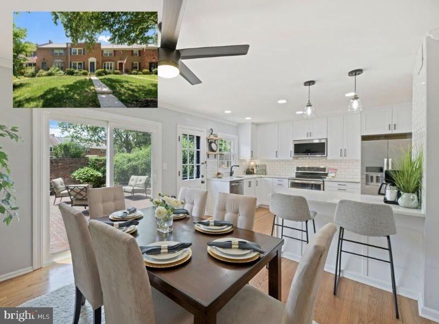 UNDER CONTRACT**OPEN HOUSES CANCELLED**3 bedroom, 3 level, 2 full and 2 half bath townhome in Popular Charlestown neighborhood w/ grand curved-staircase foyer**Gorgeous, remodeled kitchen with white kitchen cabinets, soft close doors & drawers, white quartz countertops, tiled backsplash, stainless steel appliances, recessed and pendant lighting, pantry, open concept**newly refinished hardwood flooring in kitchen/DR/foyer/hallway**walkout from kitchen and dining room to expansive brick patio w storage shed**stunning fully remodeled primary bathroom with rain shower head & separate show wand**HW flooring entire upper level**primary and second bedrooms feature walk-in closets**hall bath and both half bath updated**lower level features huge recreation room w recessed lighting/crown molding/bonus room/utility room**HOA monthly dues include: exterior maintenance (e.g. painting, roof replacement, gutter cleaning), trash collection, recycling, community mowing and grounds care, tree and shrub trimming in common areas, leaf and snow removal, and upkeep of sidewalks, brick walls, front stoops, iron railings, tot lots and playgrounds **Exterior and all trim features completely painted – 2021 **Roof replaced by HOA as part of regularly scheduled maintenance **2 Assigned parking spaces, plus extra on-street parking at front **Metro Bus Stop just a short walk from front door (.3 miles) **VRE Rolling Road Station only 1.7 miles away **Convenient to I-95, I-395, I-495, Fairfax County Parkway, Franconia-Springfield Parkway, and Franconia-Springfield Metrorail Station (Blue Line) **Located close to Pentagon, Fort Belvoir, National Mall, National Harbor, museums, restaurants and shopping **In highly desirable West Springfield High School pyramid **Pool memberships available from nearby swim clubs **Neighborhood sidewalks provide easy access to a variety of community tot lots and playgrounds **Enjoy the convenience of Lake Accotink – 493 acre park and 55 acre lake with miniature golf, carousel, boat rental, volleyball, picnic tables, Lake Accotink Trail and so much more. ***See virtual tour for 3-D tour, pictures and floorplans***