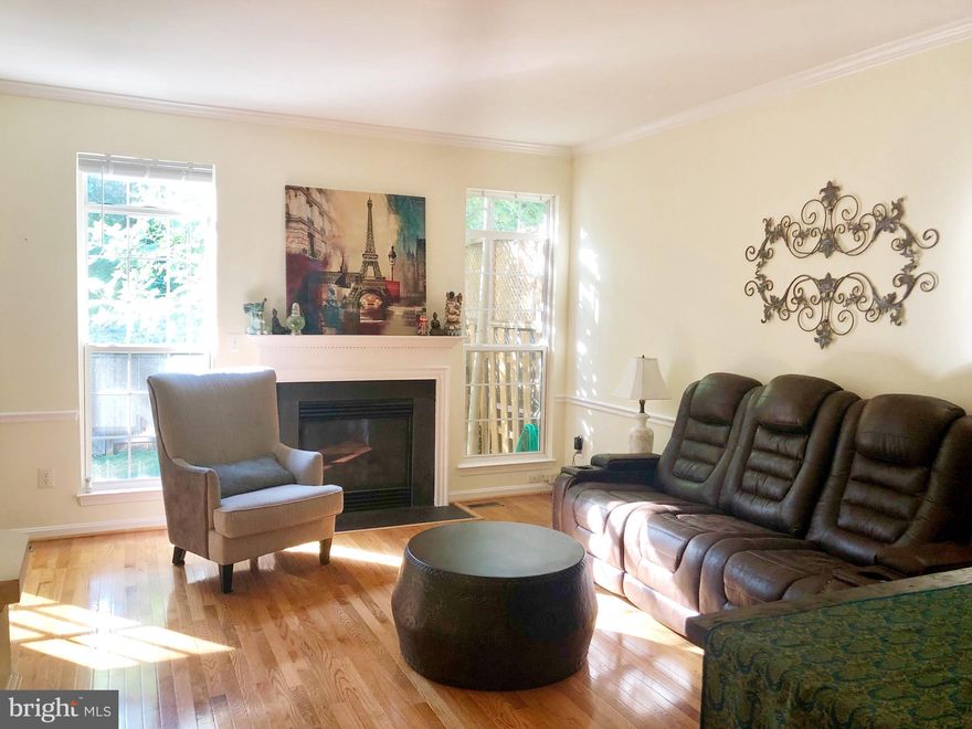 This well maintained townhome is perfect for your family!  In the highly sought after Park Ridge subdivision conveniently located near i95, library, shopping, and dining.  Within walking distance of community pool and playground area.  The master bedroom features a soaking tub and spacious walk-in closet.  Upgraded shower on upper level.  Ample storage space in basement, hardwood floors on main level, and an additional NTC 4th bedroom in basement provides plenty of room for the family & guests.