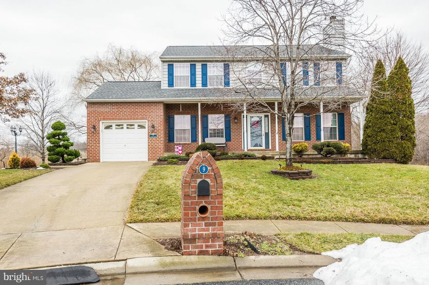 Stunning Colonial in Beachwood Estates!  4BR/ 3.5BA Brickfront Colonial on a Cul de Sac, 9' ceilings, sunroom addition, deck with awning, patio, parklike yard, hardwood flooring, SS appliances, fully finished basement, and a generator, this place is 5 stars! Recent roof and HVAC.  HOA includes pool membership. Open Saturday 2/13 from 12-2.