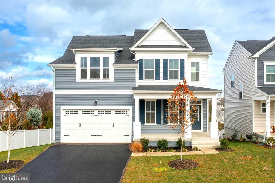 This is your chance to buy a gorgeous, nearly brand new home in amenity-filled Snowden Bridge! This show stopping 4 bed, 3.5 bath home is located on a premium end lot and is truly overflowing with upgrades! Prepare to be wowed the moment you enter the gourmet chef's kitchen with white quartz counters, double oven, spacious walk-in pantry, upgraded light fixtures and LVP flooring. The open concept kitchen/living/dining room opens onto a covered porch overlooking the flat backyard and green space. The main level also features the large primary en-suite bedroom with two upgraded custom closets ($10k), brand new carpet, a half bath, laundry room and flex room/home office.  Ascend to the upper level and you will find two bedrooms and one full bathroom along with  an open loft bonus room which would make the perfect space for a playroom or family movie nights!  And if all of that wasn't enough, there is a generous,  finished basement with tons of storage, a fourth bedroom, third full bathroom, brand new carpet and two unfinished rooms for a future gym or home theatre! Step outside and enjoy the charming front porch and close proximity to walking trails, playgrounds, community pools, a dog park, an indoor sport court, Jordan Springs Elementary and Golden Path Academy. Purchasing a home in Snowden Bridge this new and turn-key is a rare opportunity not to be missed!