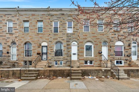 Townhouse For Sale - 2644 Wilkens Avenue<br/> BALTIMORE, MD 21223