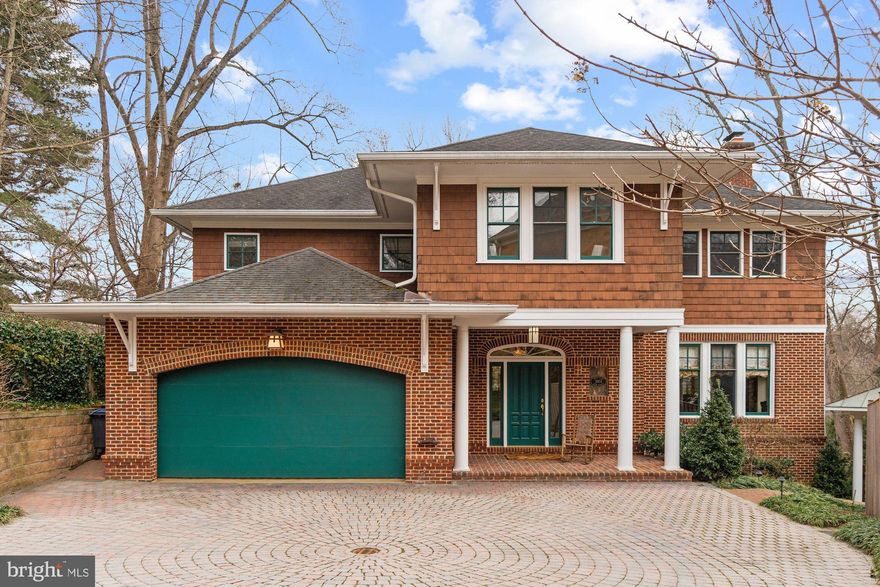 Just listed in Spring Valley! Nestled on a coveted cul-de-sac, this expansive, 6,000+ square foot home, on a very private .32 acre lot, has wonderful gardens and tree top views from almost every window! This property has fantastic scale, space, and flow. The first floor includes a grand entry foyer, formal living room with fireplace, dining room, study with wet bar, kitchen that opens to a spacious family room with fireplace, powder room, garage, and fabulous screened- in porch. Above, the Primary Bedroom Suite has two large closets including a walk-in, and an expansive bathroom with two vanities, tub, and separate shower. The same level has three additional bedrooms, two additional bathrooms, and a sizable laundry room. The walk-out lower level features high ceilings, a game room and a separate family room with a fireplace, both of which open directly to the back patio through full width glass doors.  In addition, the lower level has three large bedrooms and a full bathroom. Outside, enjoy a lovely patio, yard, and terraced gardens. Enjoy close proximity to all that Spring Valley has to offer including Millies, Compass Coffee, Pizza Paradiso, Wagshal’s, CVS, and so much more! Do not miss this fabulous Spring Valley home!