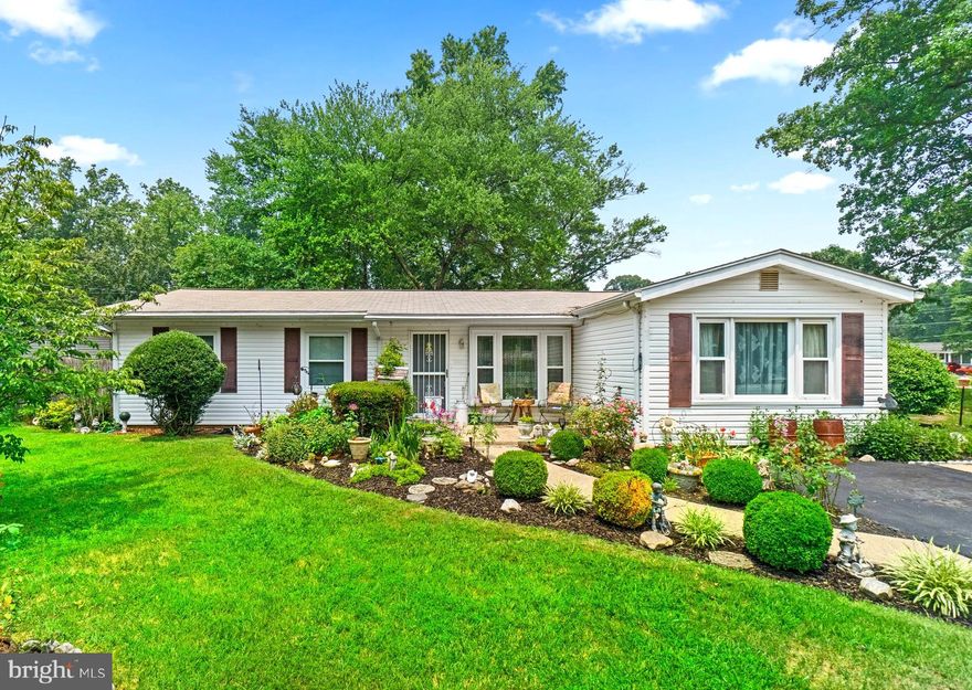 **Seller accepted an offer after receiving multiple offers, resulting in the cancellation of the open house** Welcome to this charming rambler on  1/4 Acre Lot nestled in the Fairfield community with NO HOA! Pride of home ownership shows inside and out! Extensive landscaping, large driveway, fenced yard, and mature trees provide excellent curb appeal. This is a great MAIN LEVEL living property with a total of 4 beds, 1 full bath, laundry/mud room, living room, kitchen, and large family room! As you walk in, you're greeted by an open living area with LVP flooring. The Eat-In Kitchen is located in the center of the home which offers plenty of cabinet and counter space with endless possibilites. The laundry/mud room has backyard access and is located off the Kitchen. The Family room is a nice bonus with additional space and plenty of natural light. **NEW HVAC 2022** The fenced in backyard feels like a private oasis and offers a covered patio area with 2 sheds! Very convienent location next to bus stops, ALDI grocery, plenty of retail, and multiple parks. Easy access to RT. 1, 495, Fairfax County PKWY, Washinton DC, Mt. Vernon, & Fort Belvoir. Priced to SELL ASAP, hurry and schedule your showing now!