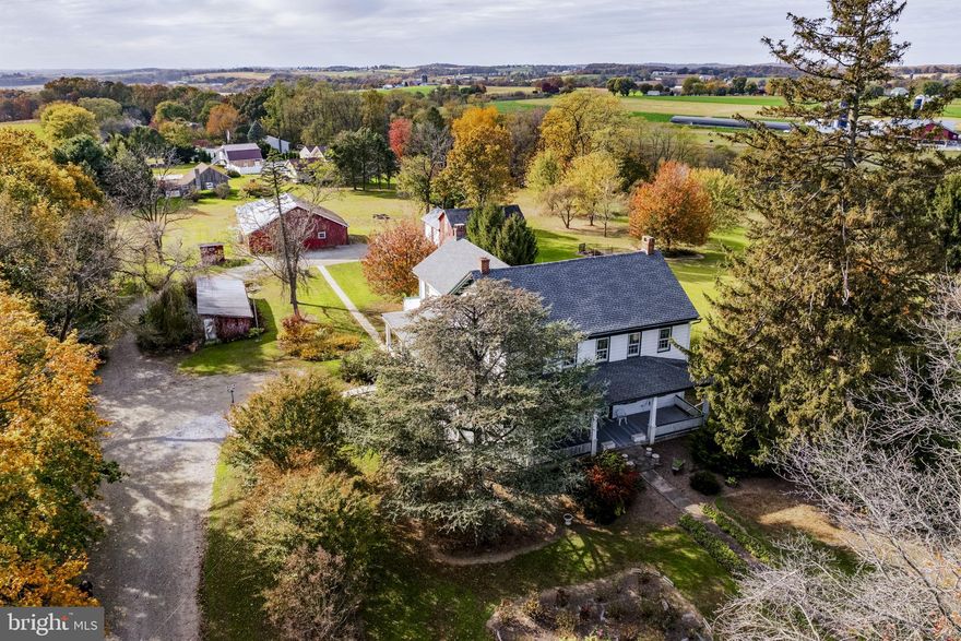 AUCTION PROPERTY.  AUCTION DATE- SATURDAY, May 16th @ 2PM.   Listed price is opening bid price only and is not indicative of the final sale price. Property must go to auction. TERMS:  10% down day of auction, balance 60 days or before.  Buyer pays both transfer taxes (2% of sale price).  REAL ESTATE:  Rural 2 ½ Story- 4 BEDROOM- farm house w/3292 SF, eat-in kitchen, large dining/family room, living room, summer kitchen, laundry, 2 full baths, attic, basement, oil HW baseboard heat & foyer w/open banister stairs. OUTBUILDINGS: 32x40 barn w/attached heated 20x36 shop, 2 car 24x20 garage w/16x30 equipment garage, wood shed, 12 ½ x40 storage building & additional outbuildings all on large 3.69 ACRE level lot w/shaded lawn, garden & future pasture. ZONED VILLAGE RESIDENTIAL. NOTE: After 26 years, owners serious to sell. Ideal country location dwelling w/spacious rooms thru out & easy access to Rt. 272 & Rt. 222.   OPEN HOUSE DATES: Saturday, April 25, May 2 & 9 from 1 to 4PM.