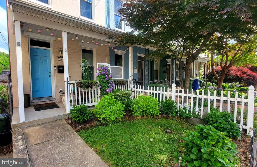 APPLICANTS MUST HAVE 700+ CREDIT, STABLE EMPLOYMENT HISTORY, NO EVICTIONS, NO CRIMINAL HISTORY.
The fully renovated Woodberry rowhome has a covered front porch, hardwood floors, and a main-level half bath. The updated kitchen has SS appliances, quartz counters, bamboo floors, and rear deck views of Clipper Mill. Two spacious bedrooms upstairs. Finished lower level with heated floors, bar, full bath, walk-out to fenced yard, and shed. Two-car parking. Solar panels. Walk to Light Rail, Union Collective, and more!