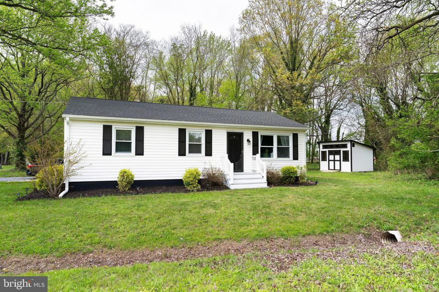 Affordable, updated, and close to the water! Welcome to easy Eastern Shore living in this beautifully updated 3-bedroom, 1-bath home that truly feels like new.  Recently updated with a new roof, water heater, HVAC system, stainless steel appliances, luxury vinyl plank flooring, carpet, fresh paint, recessed lighting, and a vapor barrier and insulation in the crawlspace.  This home brings modern comfort and a bright, inviting feel to every space. Perfectly positioned to enjoy the best of summer on the Shore, you’re just a short drive (approximately 12 minutes) from the charm of historic Chestertown, the sandy shoreline at Betterton Beach, or waterfront dining and boating at Great Oak Landing. Whether your weekends are spent on the water, exploring local shops, or relaxing by the bay, this location puts it all within easy reach.  If you’ve been searching for a low-maintenance home with modern updates and unbeatable access to the Shore’s favorite destinations, this one checks all the boxes.  Professional photos coming