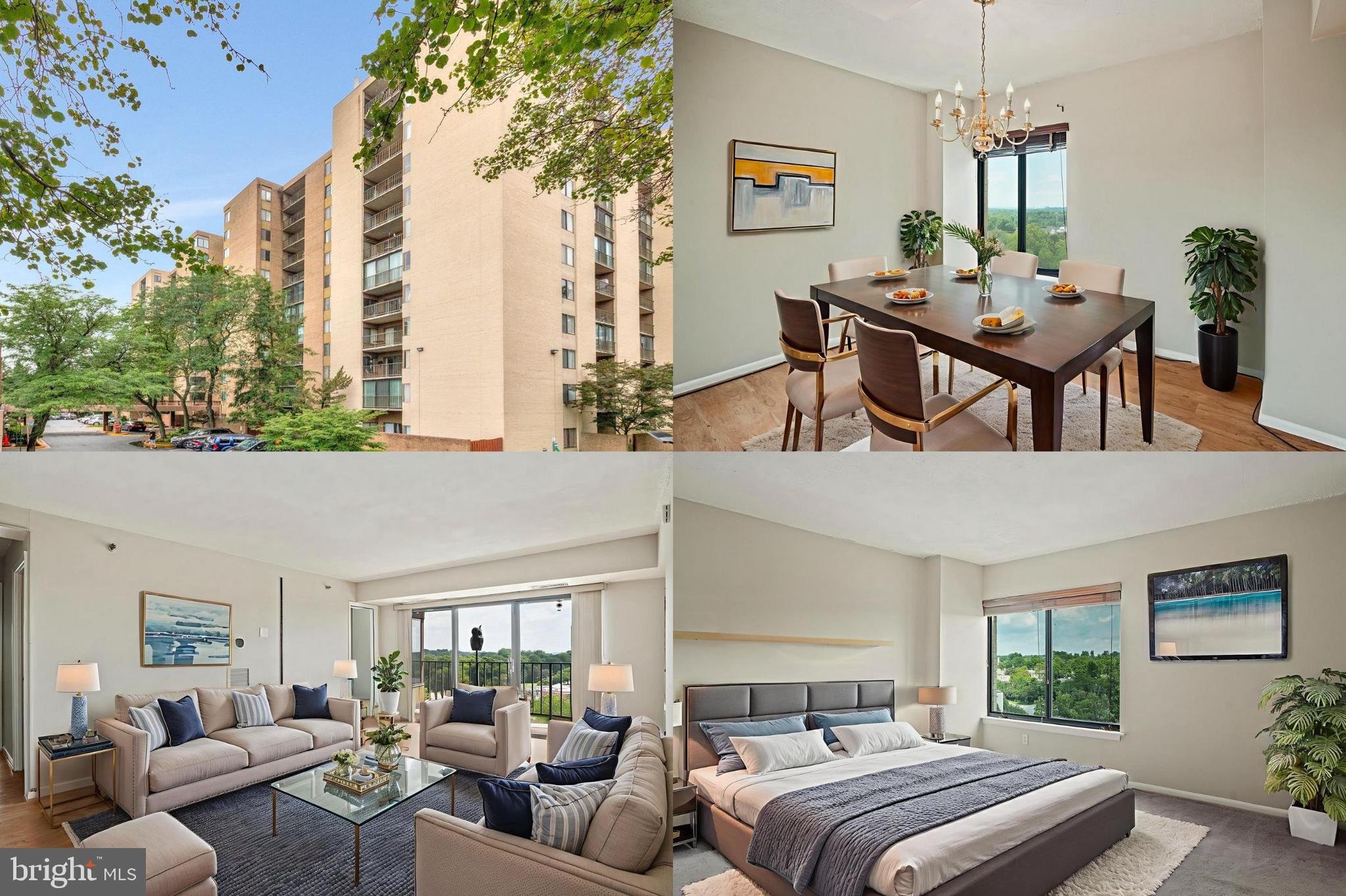 Welcome to this beautifully maintained 2-bedroom, 2-bath condo perched on the 12th floor of the sought-after Racquet Club Condominiums. Offering over 1,000 square feet of well-designed living space, this home boasts an inviting layout ideal for both daily living and entertaining. The bright and airy living room seamlessly connects to a dedicated dining area and a kitchen with plenty of table space—perfect for morning coffee or casual meals.
Both bedrooms are generously sized, providing ample closet space and comfort, while the two full baths offer convenience for family, guests, or roommates. Enjoy the ease of in-unit laundry, and the comfort of central air conditioning and natural gas heating. The building features elevator service and a range of amenities, including secure entry, tennis courts, and more. Condo fees cover all utilities, making for truly stress-free living.
Ideally located close to shops, restaurants, public transit, and major commuter routes, this is a fantastic opportunity to own a spacious, move-in-ready home in a vibrant community!
