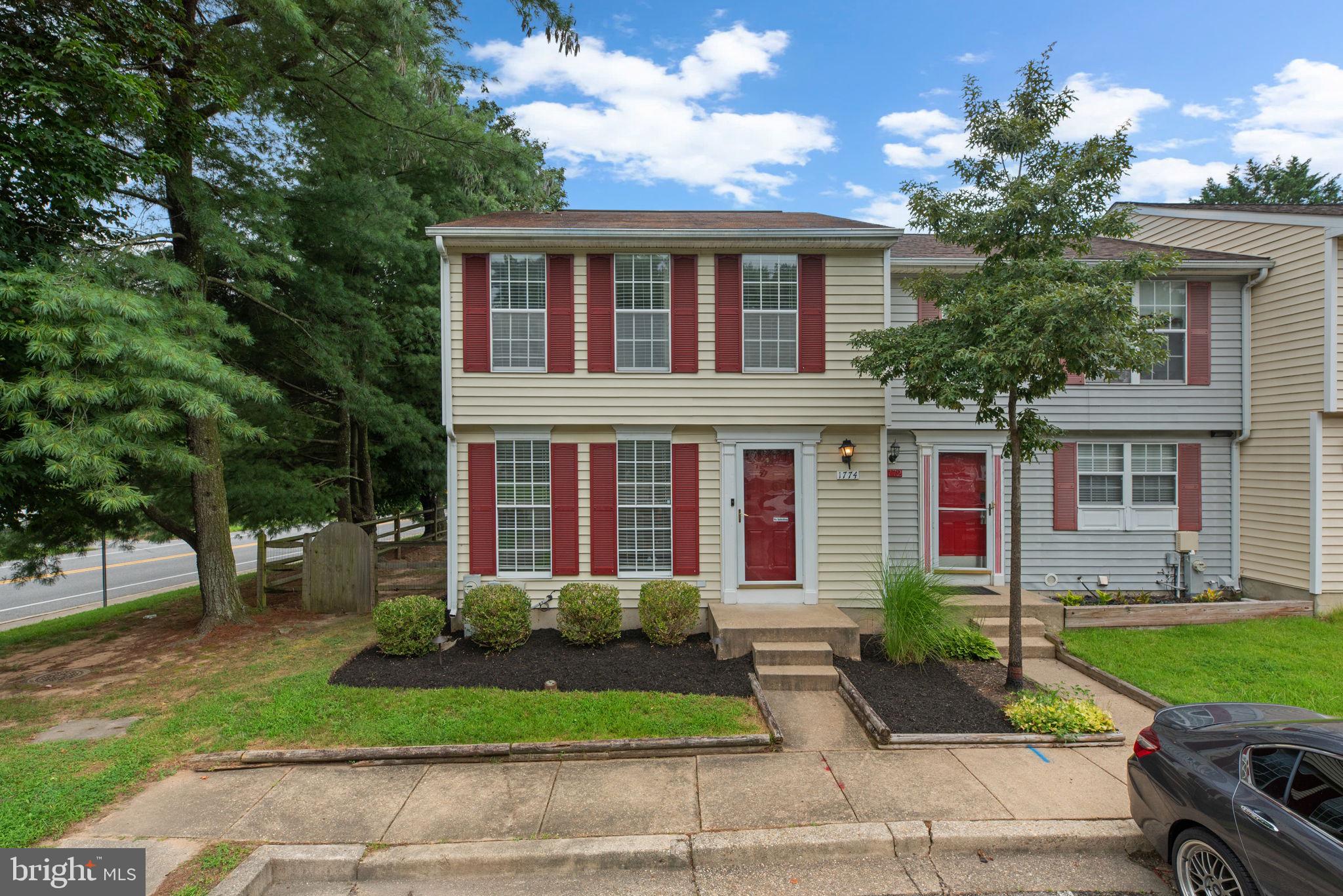 Welcome to 1774 Jacobs Meadow Dr—a charming and well-maintained end unit offering 3 spacious bedrooms, 2 full bathrooms, and a convenient half bath. The main level features a bright and open layout, including a comfortable living/family room, a dedicated dining area, a functional kitchen, and a powder room—perfect for everyday living and entertaining. The upper level includes a primary suite with its own en-suite bath, plus two more bedrooms and a full bathroom in the hallway. The lower level is currently unfinished, providing endless possibilities to customize the space to fit your needs! Outside, enjoy a fully fenced backyard with a shed for additional storage. Recent updates include a new water heater (2024), updated flooring in the primary bathroom, and fresh interior paint. Located just minutes from shopping, dining, and major commuter routes, this home offers both comfort and convenience. Don’t miss your opportunity to own this gem—schedule your tour today!