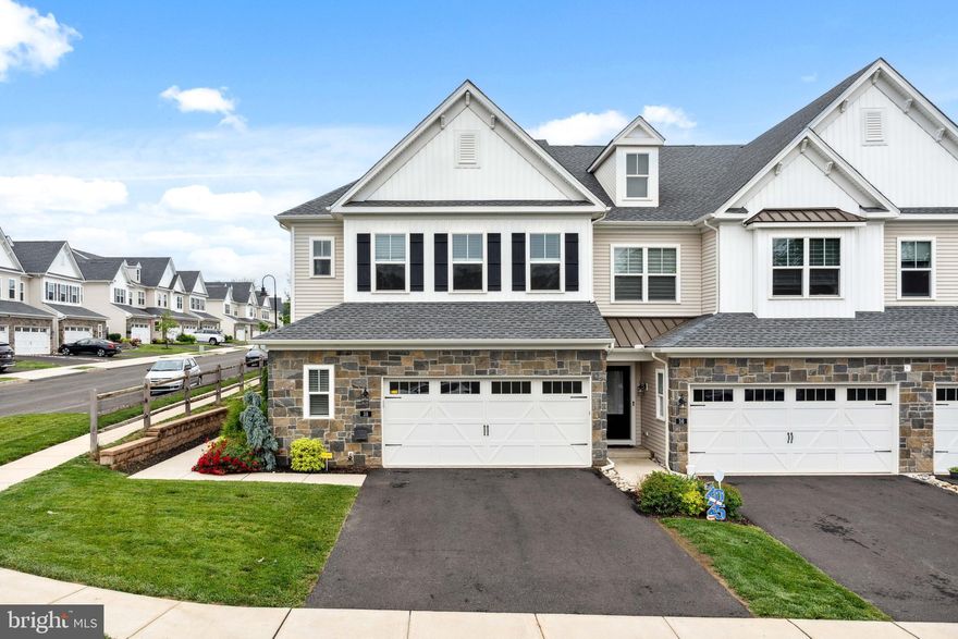 Welcome to this stunning 3-bedroom, 2.5-bath Cyprus model townhome featuring a spacious 2-car garage and a highly sought-after first-floor owner’s suite. The primary suite offers a walk-in closet, dual vanities, and a large shower.

As you enter, you’re greeted by a welcoming foyer with a large closet and a bright, open layout. The kitchen features a pantry and a peninsula that flows seamlessly into the dining and family room—perfect for entertaining. Vaulted ceilings and natural light pour in from every direction, with sliding doors leading to a composite deck with railings and steps down to the yard.

Also on the main level: a conveniently located powder room and laundry area. Downstairs, the daylight basement offers nearly 800 square feet of finishable space—ideal for a home office, gym, or additional living area. A full bath is possible without sacrificing storage space.

Upstairs, you’ll find two generously sized bedrooms, each with walk-in closets, flanking a versatile loft space—perfect for a second family room, den, or home library. A full bath with double sinks and a linen closet completes the upper level.