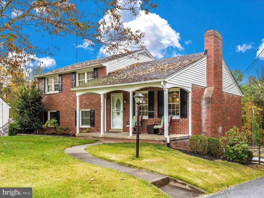 Welcome home to this charming brick split level on a quiet cul-de-sac in the heart of Mount Airy! This sweet little enclave of homes is perfect for trick or treating, bike riding, morning and evening walks and overlooks historic downtown Mount Airy. This home boasts gorgeous hardwood floors throughout the two main levels, with three spacious bedrooms, three full bathrooms, granite counter tops in the newly renovated kitchen, and heated tile floors in the primary bathroom.  Additional bonus rooms for crafting, guest space, additional bedrooms and work from home space are plentiful over 3+ floors! Cozy up by the pellet stove in the family room or enjoy the crisp fall weather from the rear covered porch overlooking the fully fenced backyard.  With an attached garage, you'll always have a clean and dry car!  Situated on just over a half an acre this home has plenty of room for outdoor activities and entertaining. Enjoy small town living with the convenience of great restaurants, shopping, entertainment, schools, and major commuter routes nearby! If that's not enough, this charmer is within walking distance to downtown Mount Airy as well as local walking trails. No HOA.  Schedule your private tour today before it's too late!
