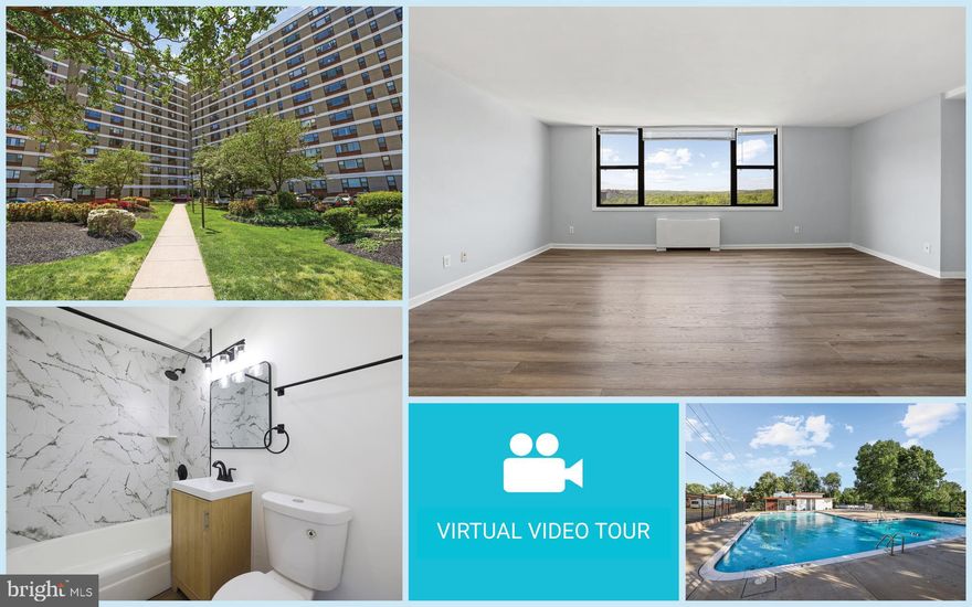 Welcome to this beautiful, fully renovated unit on the 14th floor offering sweeping panoramic views through expansive windows that fill the space with natural light. Perfect for first time homebuyers or busy professionals, this rare, larger-than-average studio unit features a fully upgraded kitchen, sleek modern bath and new luxury vinyl flooring throughout - all designed with a clean, modern aesthetic. The bright open layout is complemented by a spacious closet, rarely found in studio units.

Enjoy a full-service lifestyle with all utilities included (except cable and internet), along with a 24-hour concierge, a fully renovated outdoor pool, fully equipped fitness center, game room, laundry facilities on every floor, scenic community lake, an on-site convenience store and ample parking for residents and guests. Commuting is seamless with the DASH bus stopping directly at the front entrance, providing easy access to Pentagon City and King Street Metro.

Ideally located just steps from Harris Teeter and ALDI, and moments to Ben Brenman Park, Cameron Run Regional Park, the library, Inova Alexandria Hospital, and Patrick Henry Rec Center. Enjoy quick access to shopping, dining, and waterfront of Old Town Alexandria, as well as major commuter routes including I-395, I-495, and Rt. 236—making travel to the Pentagon and Washington, DC convenient. Designed for effortless living, this home combines comfort, convenience, and elevated city views.