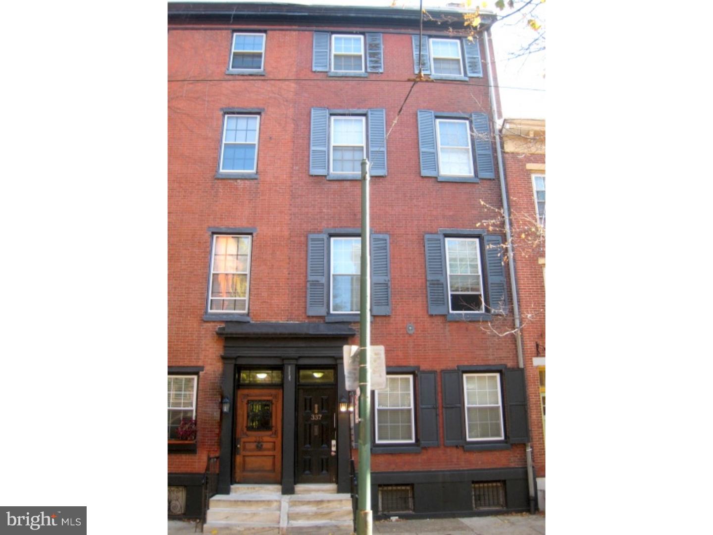 Do you Believe you can Live in this Wonderful Bi Level Condo and have a Separate Studio Unit with Full Bath, Hardwood Floors, Outdoor Space, with its own Private Entrance Outside the Main Unit on the Same Floor - All for One Price + the Main Unit is in the Front boasting Hardwood Floors, Large Eat in Kitchen with 42 Inch Cabinets, Granite Counter-tops, Stainless Steel Appliances, Nice Size bedroom, Washer/Dryer, Private Spacious Patio Area. This is also a Community Roof Top Deck and Private Storage Bin in the Basement. This Washington Square Condo is Convenient to all Center City has to offer.