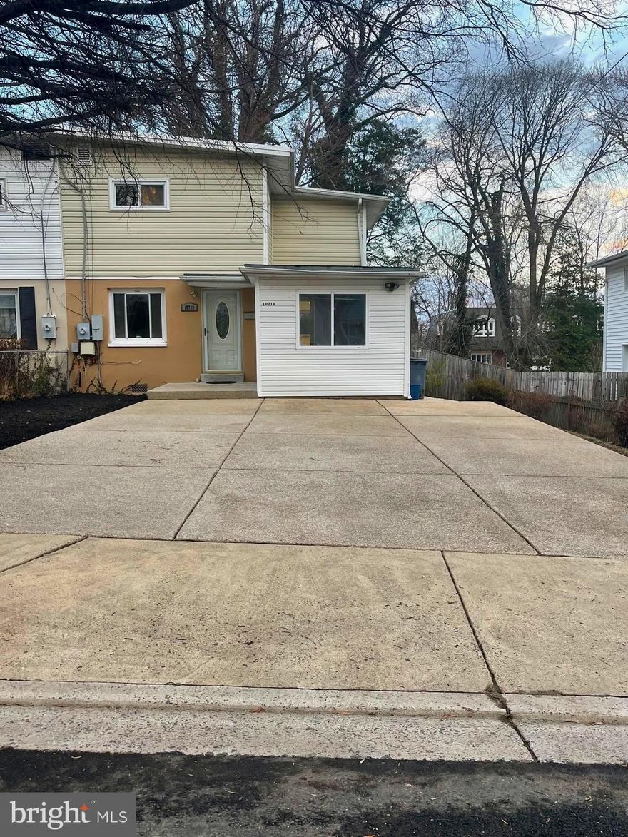 This Property is being offered "AS-IS". It is a fee simple home on the right side of a duplex in the Ardmore neighborhood. 
Location is prime! Ideal for any home purchaser or investor to be blocks from the heart of Fairfax City. Close proximity to the courthouse, shops, restaurants, library and parks. It is approximately 2.5 miles to GMU, 5 miles to the Vienna Metro, close to the CUE bus stop and easily accessible to Rt 50, 66 and Fairfax Parkway.
There is no ***HOA*** .
This is a rare 4 BR, 2.5 BA duplex in Ardmore subdivision/neighborhood. Hardwood floors on main level and throughout the upstairs. There is a private bedroom suite (bedroom and full bath) on the main level.  A 1/2 bath is also located on this main level. Three additional bedrooms are located upstairs with plenty of closet storage and another full bathroom. Spacious kitchen has an eat in area and built-in storage units. Laundry room is also located on the main level. 
Front area has an oversized driveway for plenty of off street parking. The large composite (not wood)deck overlooks a deep fenced in backyard with a shed at the far left end of the property.
Property is being offered for sale in "AS-IS" condition.