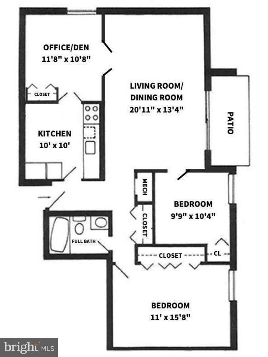 Handyman Special • Investor Dream • Make It Your Own!

Welcome to this light-filled 2 bedroom, 1 bath corner-unit condo on the 4th floor of the sought-after Woodlake Towers in Falls Church. With 962 square feet of living space, this unit is brimming with potential and ready for your personal touch.  Being sold as-is, it’s a perfect opportunity for investors or savvy buyers looking to build equity and customize to their taste.
Positioned on a corner, the condo benefits from natural light streaming in from two sides, enhancing the airy feel throughout the main living areas. Enjoy eastern-facing views from your private patio and bedrooms, perfect for peaceful mornings and open-sky horizons.
The layout offers flexibility for modern living and the all-inclusive nature of the condo fee make this a smart investment and worry-free living, as ALL utilities (electric, gas, water, sewer, and trash) are included—just pay for internet and cable.
Woodlake Towers is a well-maintained and amenity-rich community that supports both comfort and lifestyle. Residents enjoy access to two swimming pools, three fitness centers, a convenient on-site store, and spacious recreation rooms perfect for social gatherings or events. For guests, dedicated suites are available for overnight stays, and community gardens offer a peaceful space for outdoor enjoyment and relaxation.
The location is unbeatable—just 2.5 miles to Ballston and East Falls Church Metro stations, and minutes to Washington D.C., Arlington, Tysons, and Reston. With easy access to Routes 50, 66, 395, and 7, commuting and exploring the region is a breeze. Nearby, you’ll find everything you need—Trader Joe's, Giant, Safeway, Target, restaurants, parks, and more.
Whether you’re looking to build equity in your first home or add a high-demand rental property to your portfolio, this condo is full of promise. Don't miss the opportunity to transform this space and make it your own!