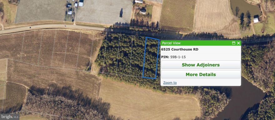 1.53 acre wooded lot in the heart of Spotsylvania. Nice buildable lot less than 10 mins to Lake Anna and 14 minutes to I-95 at Thornburg. Buyer responsible for soil perc test. Previous adjacent lots have perced for 4 bedroom conventional systems.