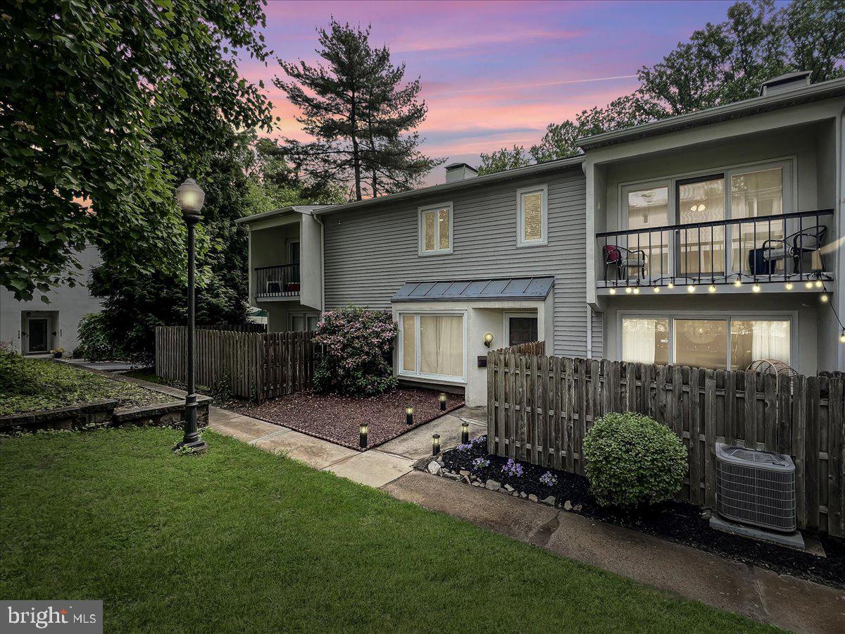 Don't miss this stunning family home in Newtown Township. Welcome to 161 E. Kenilworth Circle, a beautifully appointed & well cared for condominium, nestled in the heart of Newtown Square. This meticulously maintained residence offers the perfect blend of modern convenience and timeless charm. Greene Countrie Village is situated in a desirable neighborhood, close to schools, parks, and shopping centers. This home boasts amenities such as stainless steel appliances, granite countertops, updated luxury vinyl plank flooring on the first floor & a sliding door to a wonderful patio, perfect for entertaining & grilling. Add to that, a spacious living area with built in shelving that you'll never want to leave. Finish off the main story with an adorable powder room. Enjoy ample living space on the second story with two bedrooms, a primary Jack & Jill bathroom & upper floor washer & dryer. Retreat to the expansive primary bedroom with an attached sliding door to a private balcony, great for sipping that morning coffee or reading that special book. This property has easy access to major highways for commuting to Philadelphia or other nearby cities. The community pool was remodeled within the past few years and is the perfect spot to relax on a hot summer day. The monthly condo fee includes all exterior building maintenance including the roof and siding, snow & trash removal, common area maintenance, pool fee, water, and sewer. This unit does have an additional storage unit, close by but not attached to the property. Don't miss the opportunity to make this exquisite property your new home!