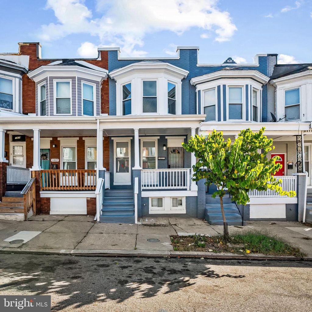 Photo of 1805 N Smallwood Street, BALTIMORE, MD 21216 (MLS # MDBA2188580)