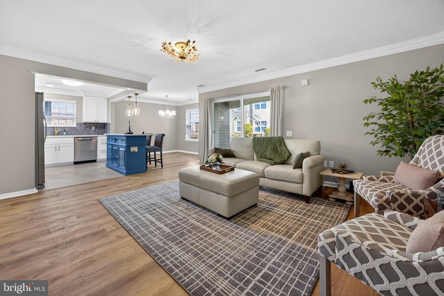 Bring your suitcases and move right in! Move-in ready 1st-floor corner unit with easy access in desirable Delaire Landing! This river view 2 bedroom, 2 full bathroom condo has been fully renovated and is flooded with natural light. Features new flooring and a brand new kitchen with island,  and all new appliances, additionally an open concept living/kitchen/dining area. The corner location provides 4 extra windows compared to interior units. Additional upgrades  custom designed built in one-of-a-kind walk-in closets! Also include all new windows throughout and a new sliding glass door (2026).