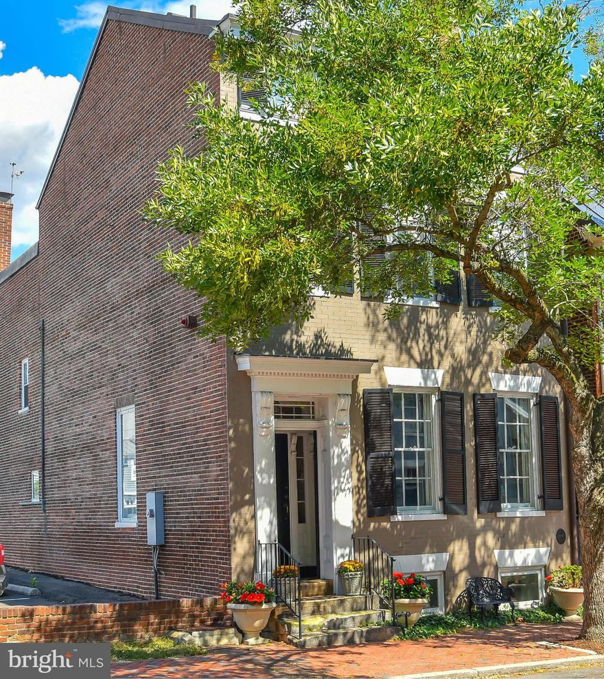 This Greek Revival style townhouse has been renovated throughout while preserving the original floors, moldings, and original fireplace mantels. A stunning double parlor living room w/high ceilings, a gourmet-Lobkovich kitchen, a library, 4 generous bedrooms & 4.5 renovated baths offer wonderful family living spaces plus media room & exercise room w/adjoining full bath. Entered for comp purposes.