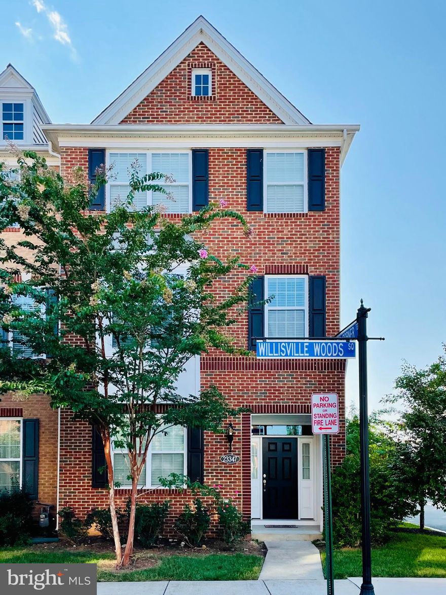 This light-filled end unit townhome with 2 car garage has incredible space! The home features hardwood floors on the entire second level and foyer. Open kitchen with stainless steel appliances, granite island,countertop, gorgeous upgraded cabinets, sunny breakfast area and has sliding glass doors to Trex deck. The dining and living room is expansive and lined with windows! The entry-level bedroom offers convenience or privacy and can be used as a 4th bedroom with walk in closet or office. Upstairs, 3 bedrooms include a luxury primary master with huge walk-in closet and luxury ensuite bath with shower. Upper-level laundry a plus! Additional features include gas rough-in on to the deck for BBQ fun and whole house water purifying system. Minutes from from the tennis courts, basketball courts, Kids play area and walking trails. Enjoy the amenities at tenant paid HOA of $135 per month which will be added to the rent. Community offers unparalleled amenities such as pools, tot lots, fitness centers, tennis and basketball courts, clubhouses, walking trails, parks and annual community events fosters community pride. Conveniently located at a great location, Minutes from the Silver metro, Loudoun County Parkway, Rt 7, Ashburn Metro, One Loudoun, Dulles Airport, shopping and restaurants makes this a commuter's dream. Available for rent from May 1st and PREFER MAY 1st WEEK MOVE-INS. HOA and all utilities are responsibility of the tenant.