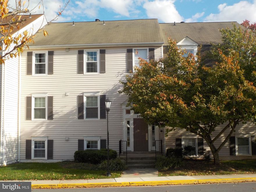 This is a nice 2 Bedrooms and 2 Baths condo on the lower level.  The Living room has a wood burning fireplace with mantle.  There is a separate dinning room and a eat-in kitchen.  This condo also has a stackable washer/dryer in the unit. There is a balcony off the living room for your enjoyment. Great amenities and close to shopping and I-270.  Sold AS-IS