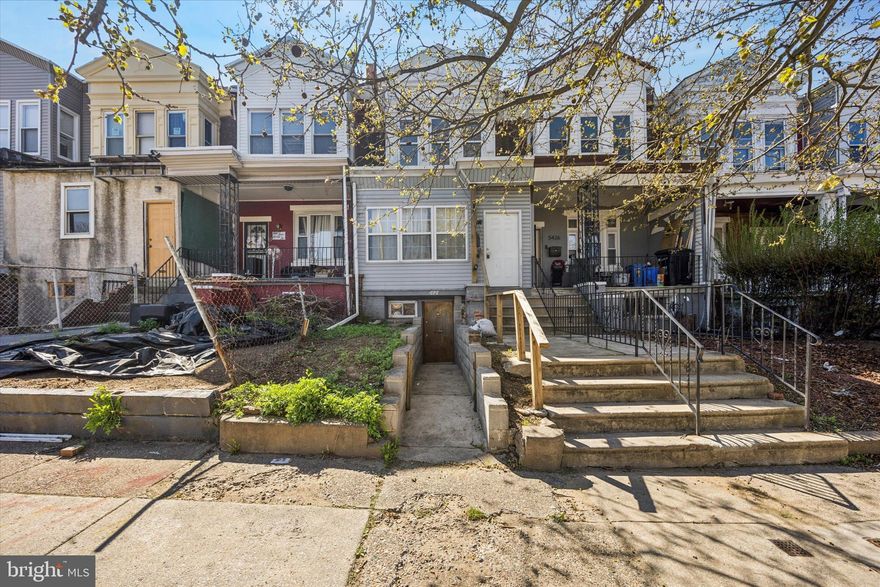 Welcome to 5424 Baltimore Ave, a beautifully updated 4-bedroom, 2-bath row home that seamlessly blends classic charm with stylish modern updates. Step into the heart of the home – a fully rehabbed kitchen featuring butcher block countertops, sleek contemporary cabinetry, and open wood shelving that adds warmth and functionality.  Enjoy morning coffee or evening gatherings on the spacious deck overlooking a large backyard – perfect for entertaining, gardening, or simply relaxing outdoors.  Inside, this inviting home offers a comfortable layout with ample natural light and thoughtful finishes throughout.  Located in a vibrant neighborhood with easy access to shops, dining, and public transportation, this move-in ready gem offers the perfect mix of city convenience and cozy living. Don’t miss your chance to make 5424 Baltimore Ave your new address!