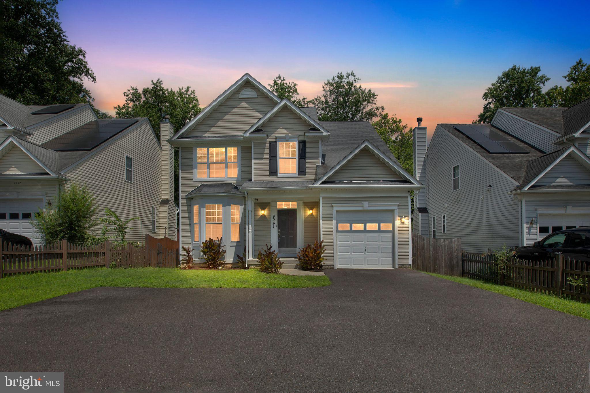 This spacious and well-kept 4-bedroom, 3.5-bath home offers comfort, convenience, and style across three fully finished levels. From the moment you arrive, you’ll appreciate the charming curb appeal and the fully fenced, level yard—perfect for pets, play, and low-maintenance outdoor living.
Step inside to gleaming hardwood floors and a freshly painted interior that feels warm, bright, and move-in ready. The open-concept main level features an inviting family room with a stunning stacked stone fireplace, ideal for both everyday living and entertaining. The kitchen is equipped with all-new appliances (2020), rich wood cabinetry, and ample counter space, flowing seamlessly into a sunny dining area. Newly installed faux wood blinds in the family and living rooms offer added privacy and style, while a convenient half bath completes the main level.
Upstairs, you’ll find four generously sized bedrooms, including a relaxing primary suite with abundant natural light, a spacious walk-in closet, and a beautifully updated en-suite bath. The primary bathroom features a double-sink vanity, tile-surround soaking tub, and separate walk-in shower—your own private retreat. Brand new carpet throughout the upper level adds to the fresh, updated feel.
The fully finished basement offers flexible space for every need—complete with a large living area, full bath, and endless potential as a guest suite, home office, gym, or playroom. The 1-car attached garage provides both parking and additional storage.
Out back, the deck has been power washed and reconditioned, offering the perfect spot for outdoor dining or morning coffee. A repaved driveway (2022) adds curb appeal and peace of mind.
Located just a short walk from Guilford Park, you’ll enjoy easy access to scenic walking trails, a lake, tennis and basketball courts, and wide-open green spaces. Plus, you're minutes from major highways, shopping, dining, and top-rated schools.
This turnkey home checks all the boxes—space, style, updates, and an unbeatable location. Don’t miss your chance to make it yours!