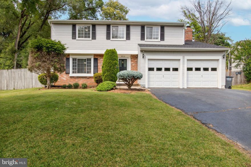 WALK TO VIENNA METRO!!!   Sought after Five Oaks Community in heart of Fairfax Circle!  NO HOA!!  Updated 4 Bedroom, Two Car Garage, Single Family Home all within walking distance of Shops, Restaurants, Schools, Metro Plus easy Commuting!  Meticulously maintained, large fenced rear yard with a Culdesac Location!  Hardwoods on Main Floor,  Stairs and  Upper Floor with Carpet in Lower Level Rec Rm.  Kitchen has been renovated to include quartz counter tops, Stainless appliances which leads to the Family Room, with Wood Burning Fireplace. Sliding Glass Door access to an extra Large Deck for Entertainment.  Upper Level has large Primary Suite with Walk In Closet, Dressing Area and Private Bath.   Three other large bedrooms plus Hall Bath complete the top level.  Convenient Laundry Chute from Upper Level!  Lower Level has Finished Rec Room space, Laundry area and Storage.  New Roof, Fresh Paint and Ceiling Fans.   Walk to Vienna Metro!