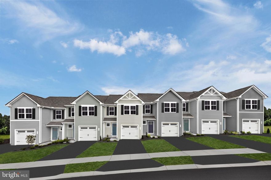 Welcome to the To-Be-Built PINE at Cardinal Pointe! This brand new 3 bedroom, 2 ½ bath, and 1-car garage home includes an unfinished basement and brand new appliances, including the washer and dryer. This home lives like a single family home and allows you to walk into the main level, eliminating the need to cart your belongings and groceries up a flight up steps. The first floor has an open concept of kitchen and family room creating the perfect location for entertaining. The Primary suite provides an oversized walk-in closet and en-suite dual vanity bath. Down the hall is the two secondary bedrooms, a full bath and the laundry is also conveniently places upstairs with the bedrooms! The full unfinished basement can be used as you wish! Come see the Pine today! Explore Cardinal Pointe Townhomes! Affordable Townhomes in the Spring Mills school district, located just 1 mile off I-81 and 3 miles to the MD line. Closing cost assistance with use of seller's preferred lender. Lot premiums may apply. Photos are representative. Come and visit the model at: 95 Otero Lane, Hedgesville, WV 25427