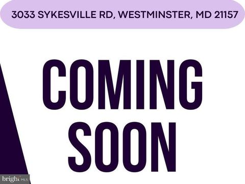 3033 SYKESVILLE ROAD WESTMINSTER MD 21157