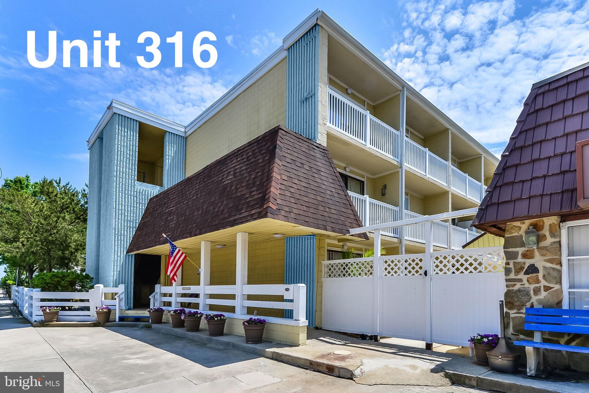 Price Improvement! This affordable mid-town, ocean block studio is the perfect little beach house! The east facing condo offers a a peek of the ocean from the large windows, an amazing pool, an efficiency kitchenette a full bath, a large parking lot and laundry on site. Low condo fee includes the pool, cable (Direct TV), and hot water. Use your imagination to create the coastal studio of your dreams!
