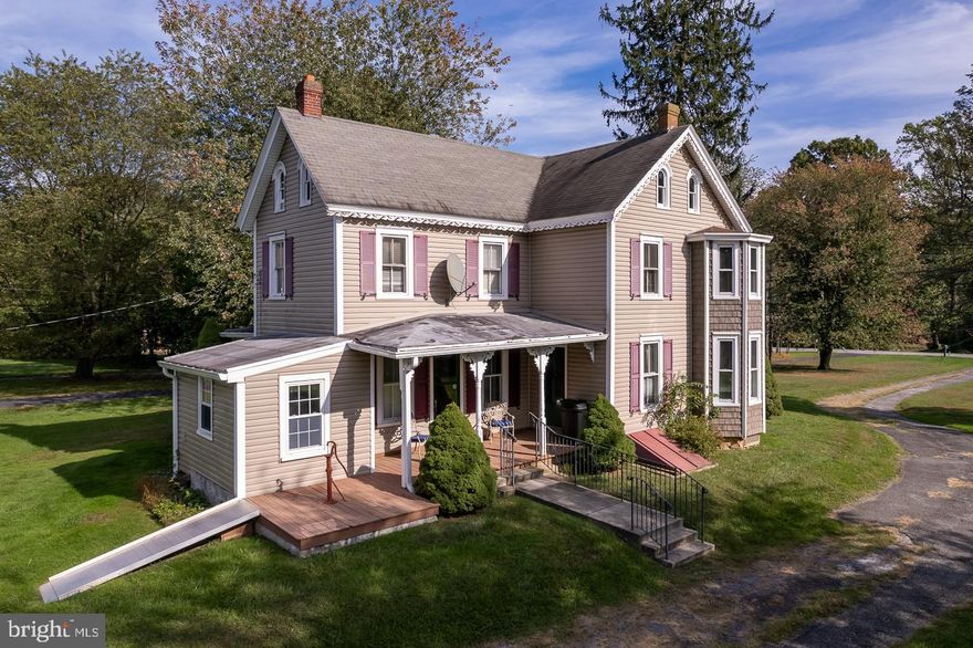 A rare find and a very special property located in highly desirable Garnet Valley. Charming Historic Victorian prominently situated on over 10 acres of prime level and useable land, mostly meadow with some wooded areas. Just think of the possibilities! Pasture for horses or farm animals, build a home for a family member or create your own private walking trails and natural botanical garden. The home is solidly built and very well maintained with recent updates of a well and siding. From the quaint porches to the unique staircases, this home boasts charm and character throughout. Living room, parlor, eat in kitchen and rear laundry room are on the first floor, the second floor includes 3 nicely sized bedrooms and 1 full bath. There are 3 bedrooms on the third floor (need updating) that could have multiple uses. 2 car detached garage and barn with a loft ideal for the collector, hobbies, crafts or workshop. It’s all about the location and this property is in the middle of where everybody wants to be! Minutes to Wegmans, Whole Foods, Glen Eagle Shopping Center, The Shops at Brinton Lake and the Brandywine Youth Club. All of this beauty and uniqueness within the acclaimed Garnet Valley School District. Come and explore the possibilities.