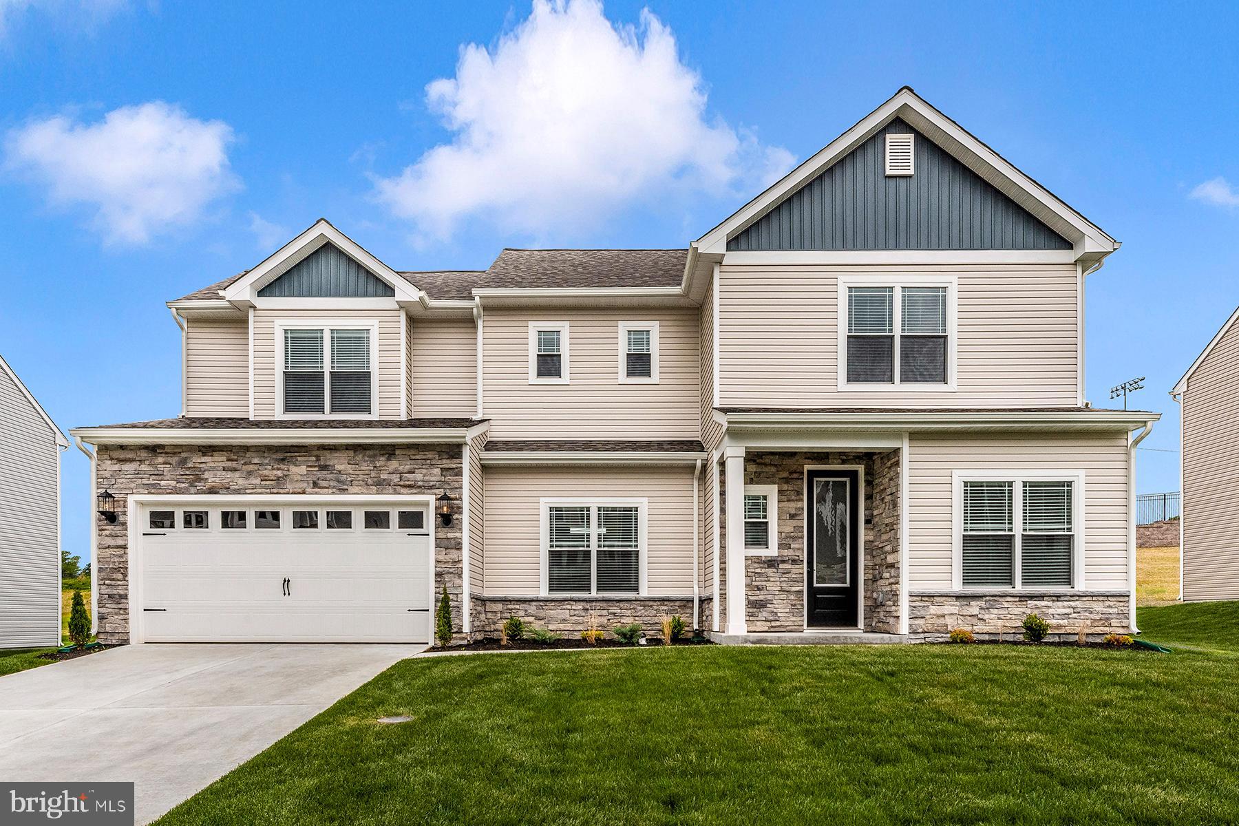 Say hello to a home that feels as fresh as your next chapter - The Franklin
Discover the Franklin, a two-story home that delivers both charm and convenience—now available on a spacious 9,600 sq. ft. corner lot. With its stone-accented exterior, two-car garage, and welcoming covered entryway, this home stands out from the street with instant curb appeal.
Step inside and find a flexible room off the foyer—perfect as a home office, playroom, or creative space—plus a handy mudroom near the garage to keep life organized. Upstairs, you’ll enjoy the comfort of well-sized bedrooms and the ease of a centrally located laundry room.
The open-concept main floor flows seamlessly from the foyer into the kitchen, dining, and living areas, creating a bright, inviting hub for daily life and entertaining. With thoughtful details throughout, the Franklin isn’t just a home—it’s the perfect blend of style, space, and adaptability on a lot that gives you even more room to enjoy.