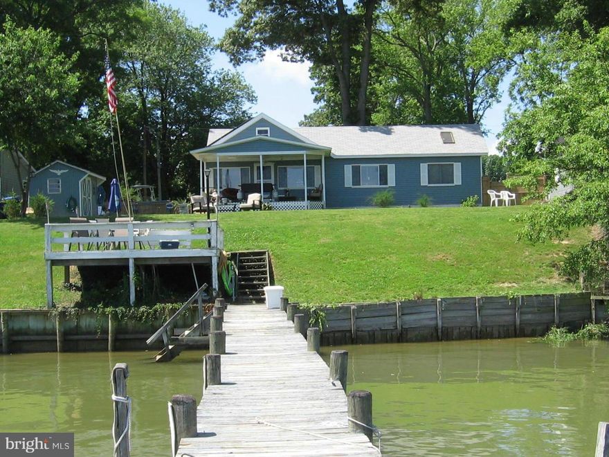 WATERFRONT PARADISE ON PROTECTED NEALE SOUND.Renovated 1993 w/many upgrades since. 90ft pier w/ deep water&electric, 2 slips.Recent upgrades includes new quality POOL, A/C Heat pump, oil furnace, washer, dishwasher.Fabulous waterside deck great for crab eating & parties. Hardwd floors recently added & bathrms upgraded. Fenced yard Lots of off street parking.MUST SEE. Also for sale MLS # CH101961.