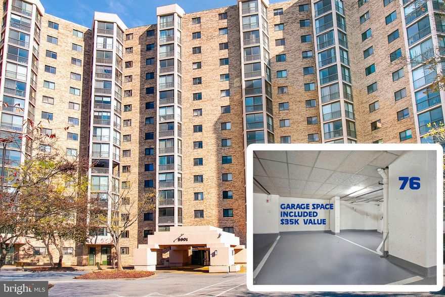 MOVE-IN-READY - STUNNING VIEWS WITH GORGEOUS SUNSETS- GARAGE PARKING AND EVERYTHING HAS BEEN BEAUTIFULLY PAINTED IN PREPARATION FOR YOUR ARRIVAL. ALL OF THE CEILINGS HAVE BEEN SMOOTHED (NO POPCORN) AND THE FLOORS ARE WARM & GLEAMING - IDEAL LOCATION,  ONLY STEPS AWAY FROM ALL THE AMENITIES  OF THE COMMUNITY CENTER. & JUST A COUPLE OF DOORS FROM THE ELEVATOR FOR EASY ACCESS - THIS IS THE LARGER “C” FLOOR PLAN (1045 SQ. FT.) PERFECT FOR 1BR W/ DEN UNIT OR 2ND BEDROOM OR AS A 1BR W/ A LIGHT FILLED OFFICE.(HAS CLOSET & WINDOW)  - NEW CARRIER HVAC UNIT IN 2021 & UPDATED KITCHEN - INCLUDES HARD TO GET GARAGE PARKING SPACE (A $35K VALUE)  THE IS AN AWARD WINNING COMMUNITY WITH THE VERY BEST ON SITE AMENITIES - HUNTINGTON METRO IS WITHIN WALKING DISTANCE OR TAKE THE FREE SHUTTLE ON THOSE RAINY DAYS - XTRA STORAGE IS LOCATED IN A SEPARATE STORAGE AREA ON THE GARAGE LEVEL- PEACEFUL & SERENE LIVING ! GARAGR SPACE IS #76 AND STORAGE IS IN  ROOM 9 ON THE  B2 LEVEL.