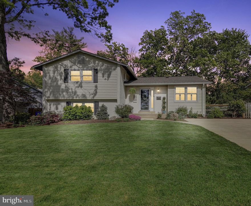 Lovely, light-filled & totally turn-key split level home in highly sought after Regency Estates. Be sure to note expansion space on lower level which is also plumbed for a full bath.  Outside, you will find a large deck just off the living/dining room & a perfectly manicured, level, fenced in,  green space for entertaining and enjoying the outdoors.  Step inside to the Modern Kitchen w/ Breakfast Nook, Extensive Maple Cabinetry, New White Quartz Countertops, on trend Backsplash & under cabinet lighting.  Stainless Steel appliances including French door Refrigerator w/ freezer drawer, Gas Range, Microwave, Dishwasher & New Sink. Freshly painted.  Mostly Hardwood Flooring on main and upper levels with Tile in Kitchen & Baths.  New Carpet on Lower Level. New Interior Doors throughout.  Wi-fi controlled Nest Thermostat & Doorbell, Electronic Front Door Lock & Smart Smoke/Carbon Monoxide Detectors.  New Gutters w/covers.  Plenty of Storage space including 3 hall closets w/ built in shelving and HUGE storage room on Lower Level. Recessed lighting added in kitchen, motion sensor light in hall closet.  Wood Blinds & plantation shutters.  Laundry Chute.  In-ground sprinkler system in front & rear.  Enlarged (up to 6 cars!) driveway. Top Montgomery County schools. Cabin John Shopping Center. Memberships available at Regency Estates Swim Club. Easy access to Commuter Routes. Please contact list agent if you have any questions or would like to schedule a virtual or in-person tour.  Open Saturday, May 22 1-4pm.   There's No Place Like, HOME! Offers (if any) due Tuesday, May 25th at 10 AM.